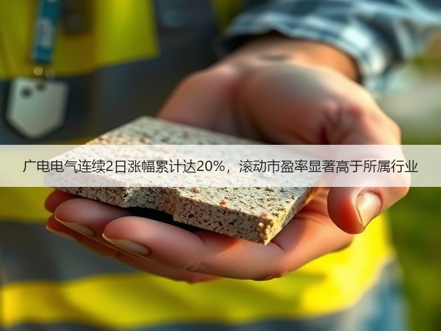 广电电气连续2日涨幅累计达20%，滚动市盈率显著高于所属行业(图1)