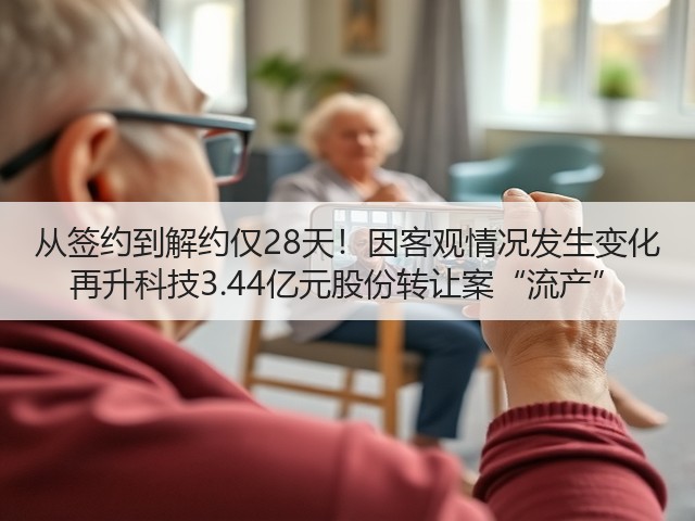 从签约到解约仅28天!因客观情况发生变化 再升科技3.44亿元股份转让案“流产”(图2) 从签约到解约仅28天!因客观情况发生变化 再升科技3.44亿元股份转让案“流产”(图2)