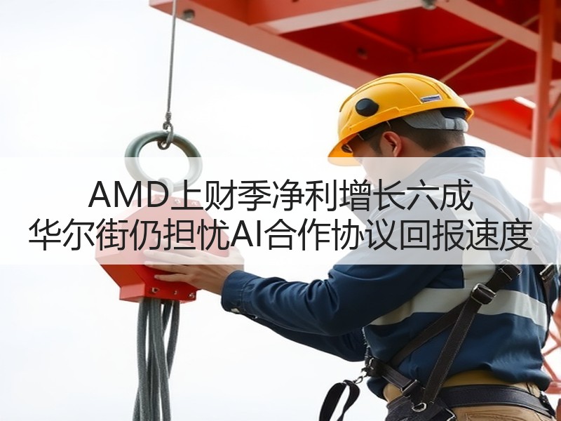 AMD上财季净利增长六成 华尔街仍担忧AI合作协议回报速度