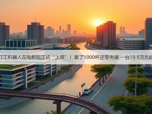 打工机器人在电影院正式“上班”！卖了1000杯还零失误 一台19.9万元起(图3)