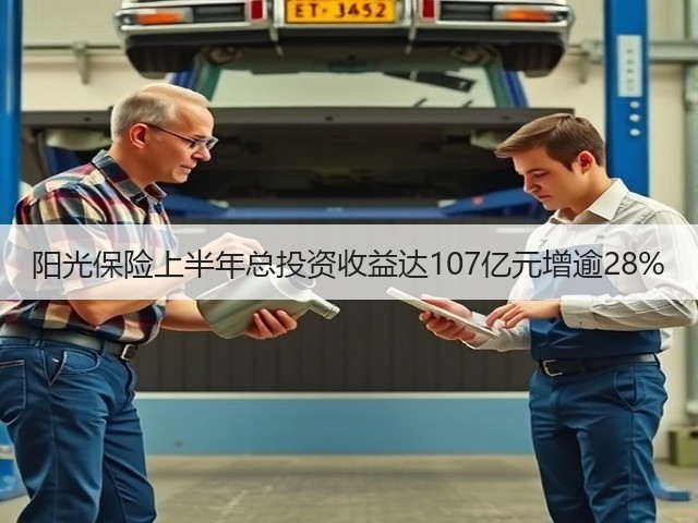阳光保险上半年总投资收益达107亿元增逾28%(图2) 阳光保险上半年总投资收益达107亿元增逾28%(图2)