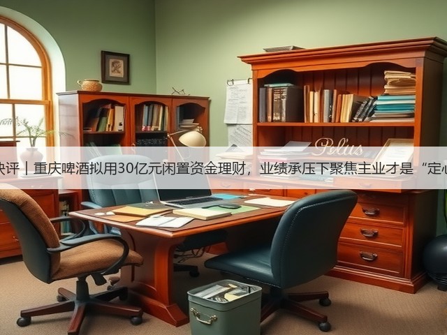公司快评︱重庆啤酒拟用30亿元闲置资金理财,业绩承压下聚焦主业才是“定心丸”(图3) 公司快评︱重庆啤酒拟用30亿元闲置资金理财,业绩承压下聚焦主业才是“定心丸”(图3)