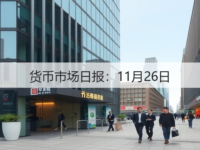 货币市场日报:11月26日(图3) 货币市场日报:11月26日(图3)