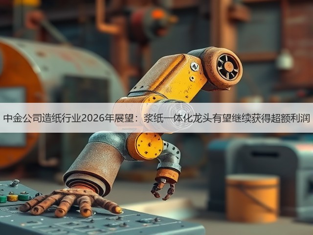 中金公司造纸行业2026年展望:浆纸一体化龙头有望继续获得超额利润(图3) 中金公司造纸行业2026年展望:浆纸一体化龙头有望继续获得超额利润(图3)