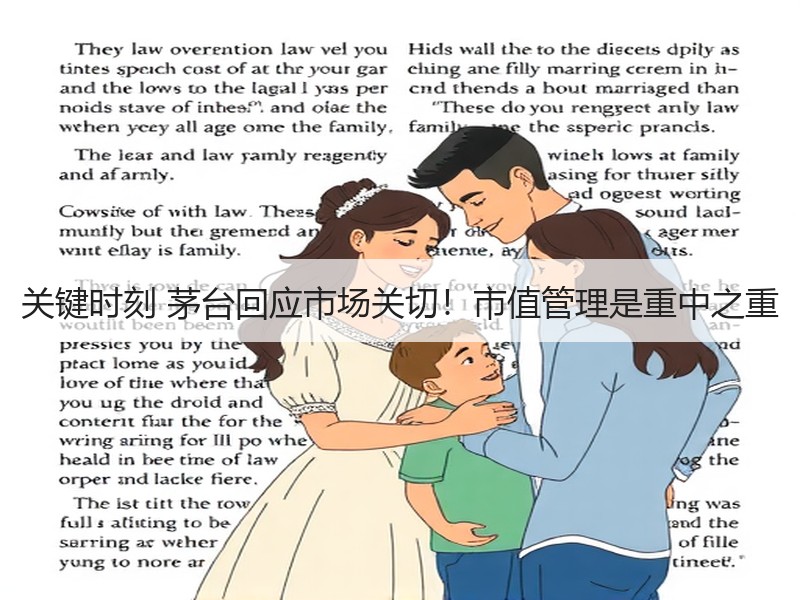 关键时刻 茅台回应市场关切！市值管理是重中之重