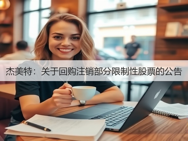 杰美特:关于回购注销部分限制性股票的公告(图3) 杰美特:关于回购注销部分限制性股票的公告(图3)