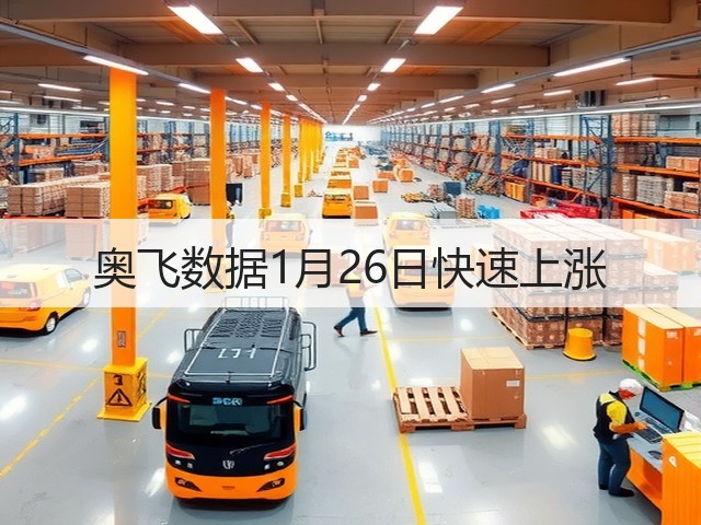 奥飞数据1月26日快速上涨(图3) 奥飞数据1月26日快速上涨(图3)