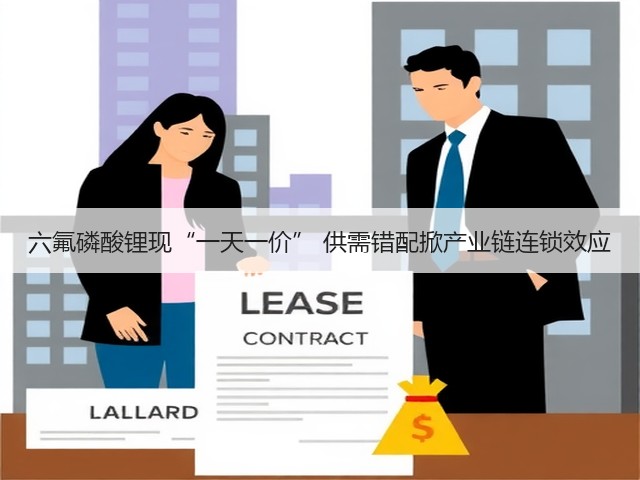 六氟磷酸锂现“一天一价” 供需错配掀产业链连锁效应(图1) 六氟磷酸锂现“一天一价” 供需错配掀产业链连锁效应(图1)