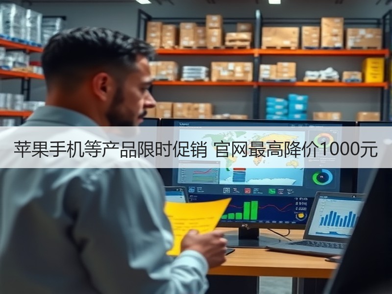 苹果手机等产品限时促销 官网最高降价1000元