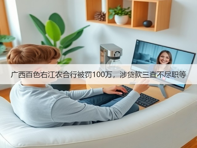 广西百色右江农合行被罚100万,涉贷款三查不尽职等(图1) 广西百色右江农合行被罚100万,涉贷款三查不尽职等(图1)