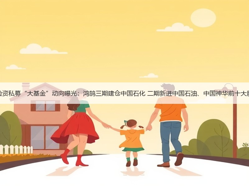 千亿险资私募“大基金”动向曝光：鸿鹄三期建仓中国石化 二期新进中国石油、中国神华前十大股东榜