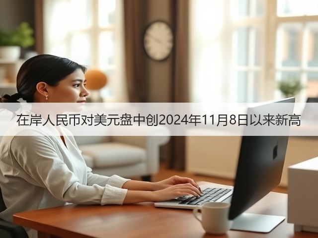 在岸人民币对美元盘中创2024年11月8日以来新高(图3) 在岸人民币对美元盘中创2024年11月8日以来新高(图3)