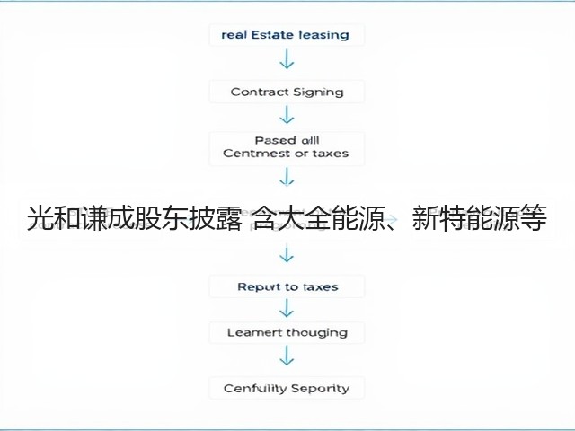 光和谦成股东披露 含大全能源、新特能源等(图3)