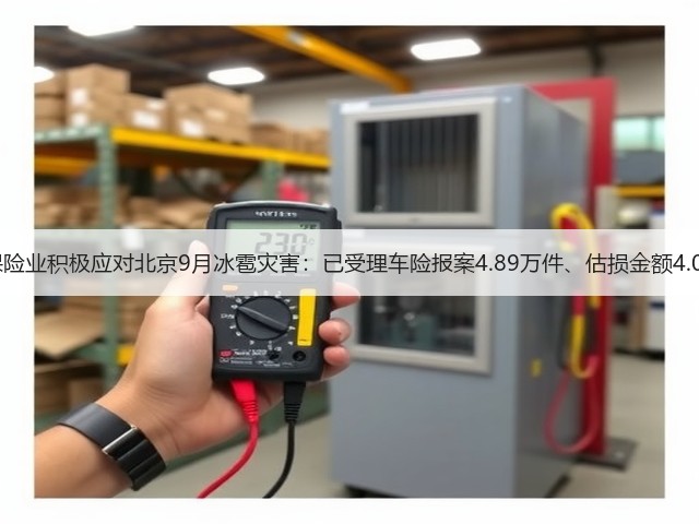 北京保险业积极应对北京9月冰雹灾害：已受理车险报案4.89万件、估损金额4.09亿元(图1)
