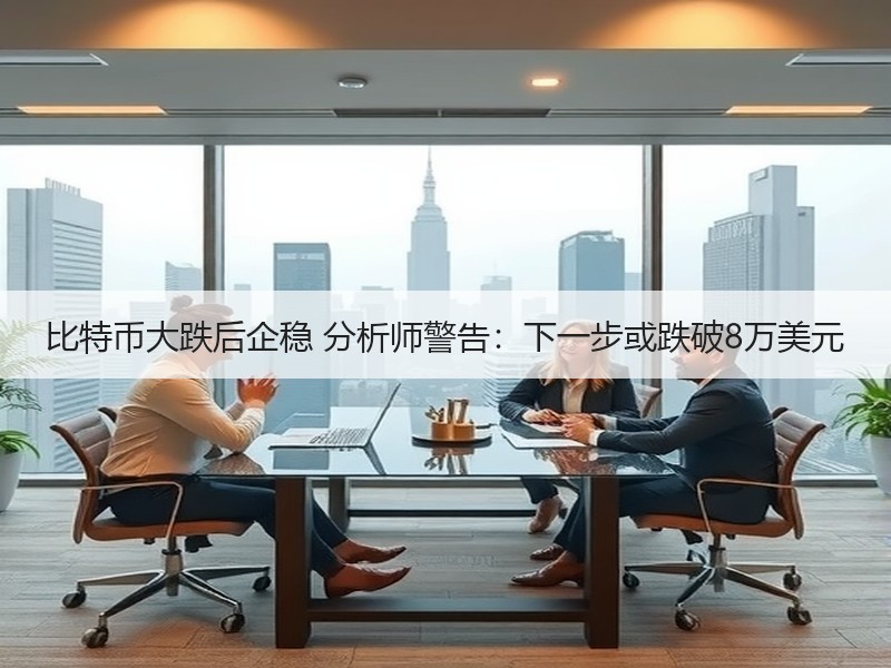 比特币大跌后企稳 分析师警告：下一步或跌破8万美元