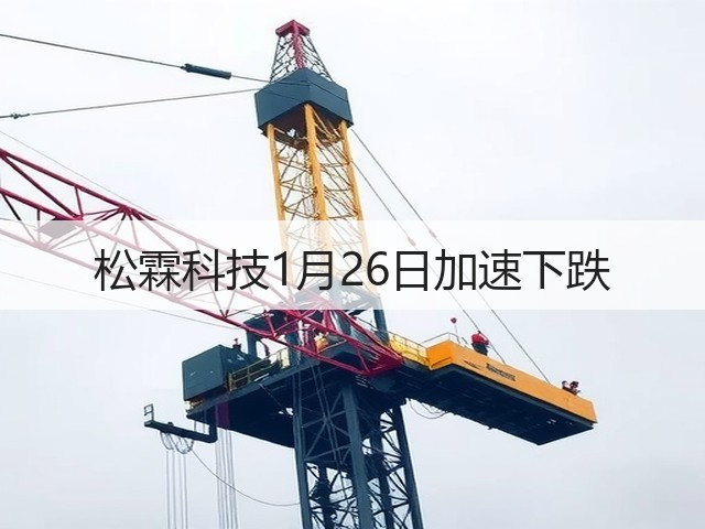 松霖科技1月26日加速下跌(图1) 松霖科技1月26日加速下跌(图1)