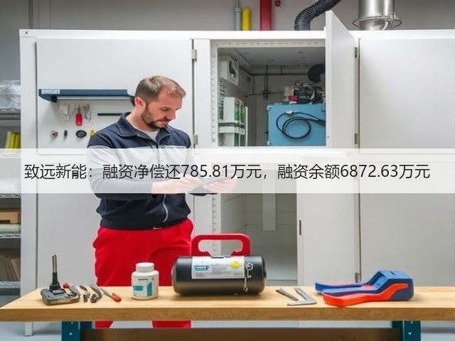 致远新能:融资净偿还785.81万元,融资余额6872.63万元(图1) 致远新能:融资净偿还785.81万元,融资余额6872.63万元(图1)
