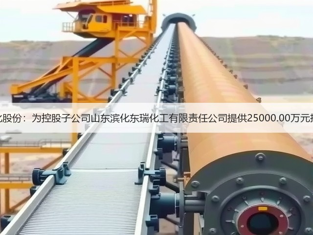 滨化股份:为控股子公司山东滨化东瑞化工有限责任公司提供25000.00万元担保(图1) 滨化股份:为控股子公司山东滨化东瑞化工有限责任公司提供25000.00万元担保(图1)