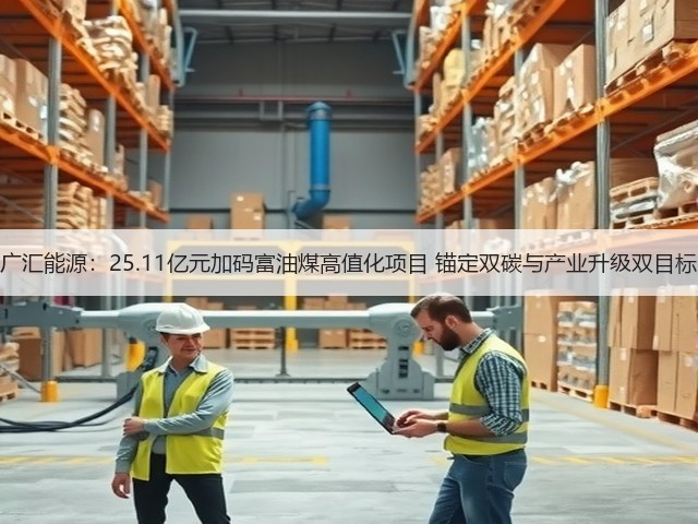 广汇能源:25.11亿元加码富油煤高值化项目 锚定双碳与产业升级双目标(图2) 广汇能源:25.11亿元加码富油煤高值化项目 锚定双碳与产业升级双目标(图2)