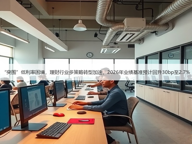 “突围”低利率困境，理财行业多策略转型加速，2026年业绩基准预计回升30bp至2.7%