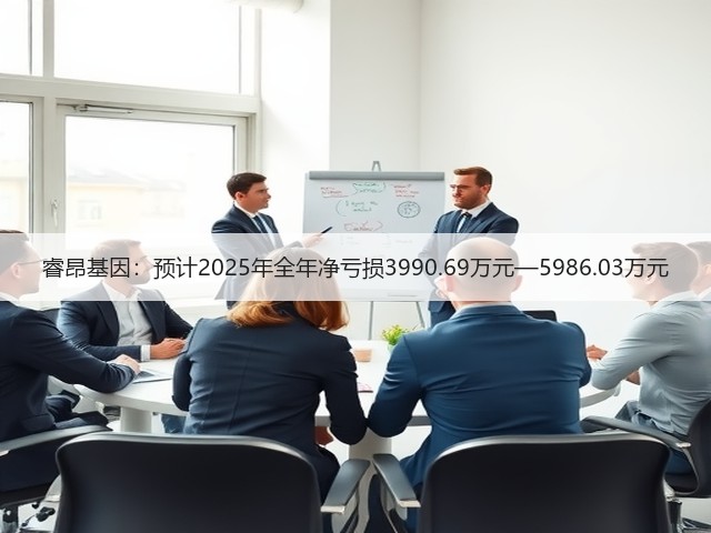 睿昂基因:预计2025年全年净亏损3990.69万元—5986.03万元(图2) 睿昂基因:预计2025年全年净亏损3990.69万元—5986.03万元(图2)