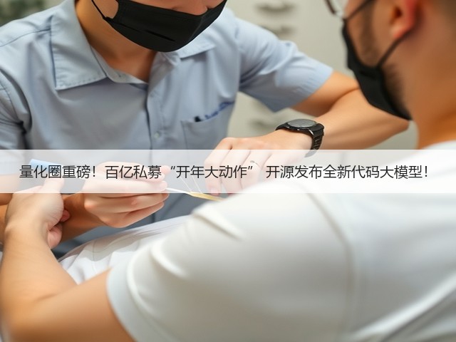 量化圈重磅！百亿私募“开年大动作” 开源发布全新代码大模型！(图3)
