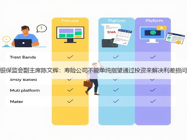 原银保监会副主席陈文辉:寿险公司不能单纯指望通过投资来解决利差损问题(图1) 原银保监会副主席陈文辉:寿险公司不能单纯指望通过投资来解决利差损问题(图1)