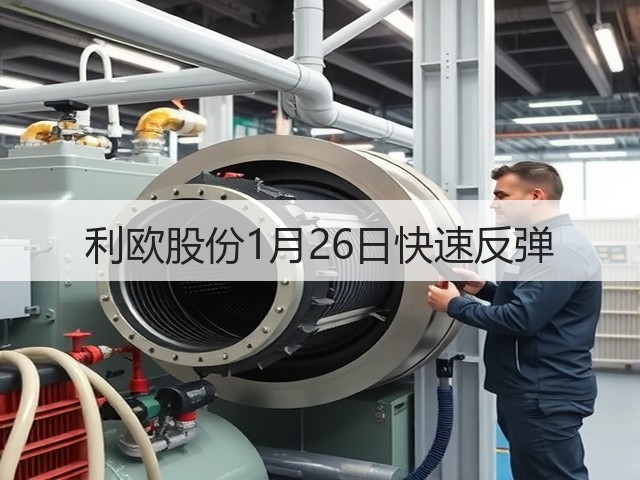 利欧股份1月26日快速反弹(图1) 利欧股份1月26日快速反弹(图1)