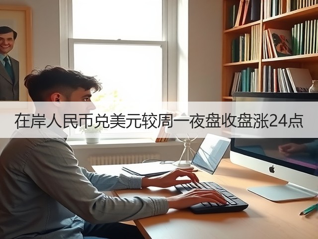 在岸人民币兑美元较周一夜盘收盘涨24点(图1)