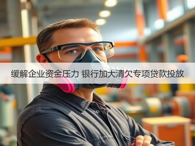缓解企业资金压力 银行加大清欠专项贷款投放(图1) 缓解企业资金压力 银行加大清欠专项贷款投放(图1)