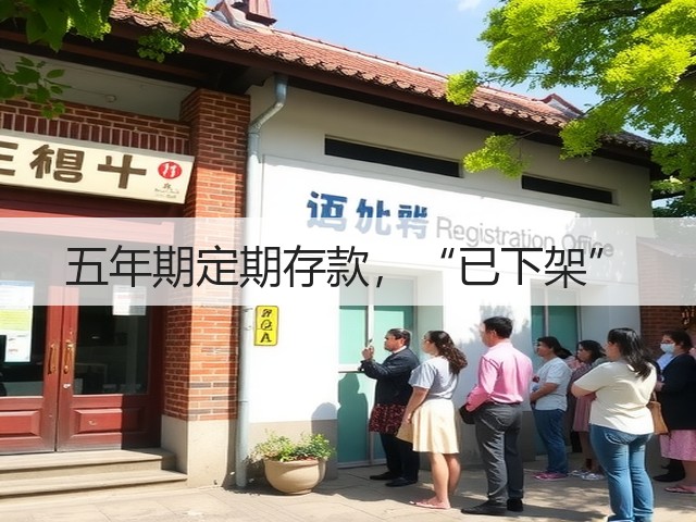 五年期定期存款,“已下架”(图3) 五年期定期存款,“已下架”(图3)