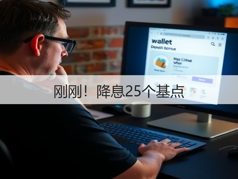 刚刚！降息25个基点