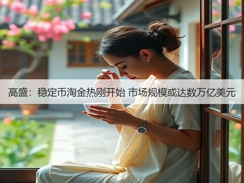 高盛：稳定币淘金热刚开始 市场规模或达数万亿美元