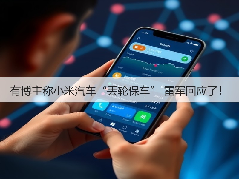 有博主称小米汽车“丢轮保车” 雷军回应了！