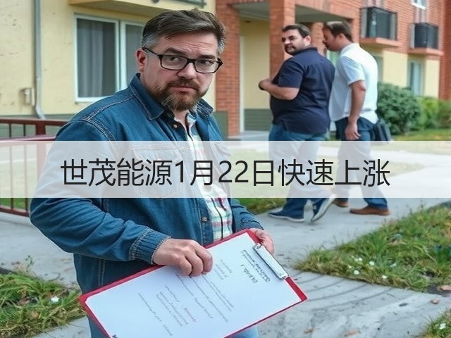 世茂能源1月22日快速上涨(图2) 世茂能源1月22日快速上涨(图2)
