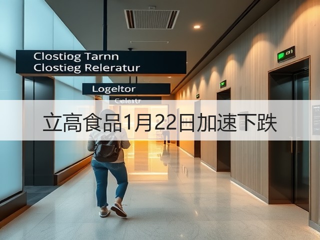立高食品1月22日加速下跌(图1)