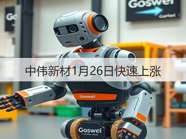 中伟新材1月26日快速上涨(图3) 中伟新材1月26日快速上涨(图3)