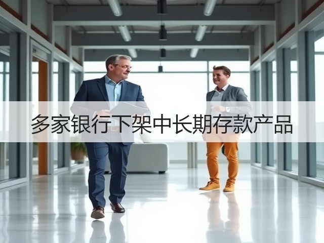 多家银行下架中长期存款产品(图1)