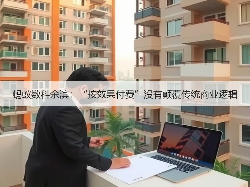 蚂蚁数科余滨：“按效果付费”没有颠覆传统商业逻辑