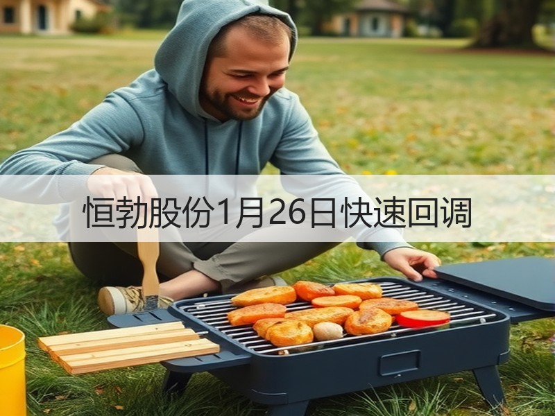 恒勃股份1月26日快速回调