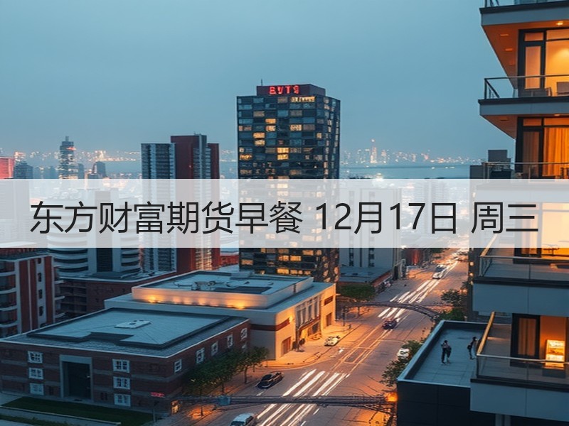 东方财富期货早餐 12月17日 周三