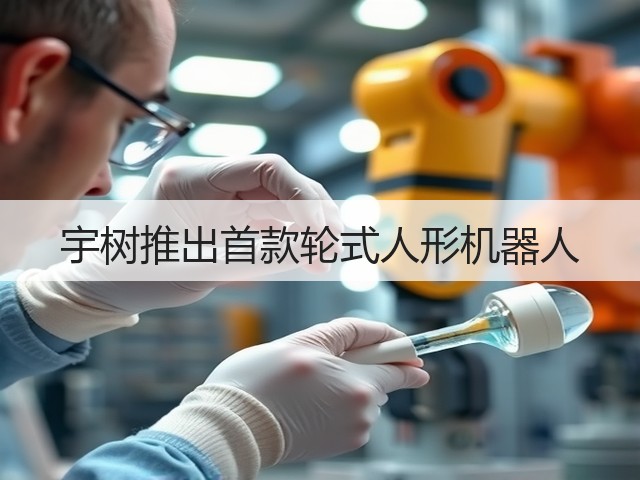 宇树推出首款轮式人形机器人(图1) 宇树推出首款轮式人形机器人(图1)