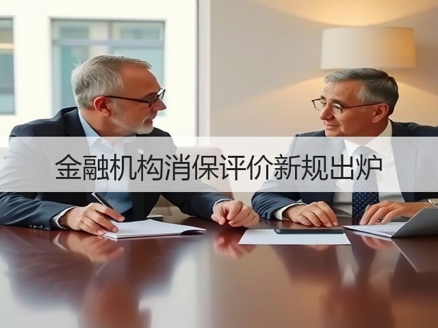 金融机构消保评价新规出炉(图2) 金融机构消保评价新规出炉(图2)