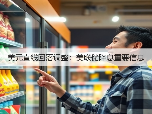 美元直线回落调整：美联储降息重要信息(图1)