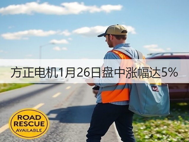 方正电机1月26日盘中涨幅达5%(图3) 方正电机1月26日盘中涨幅达5%(图3)