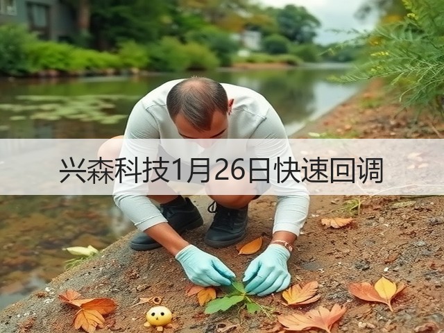 兴森科技1月26日快速回调(图1) 兴森科技1月26日快速回调(图1)