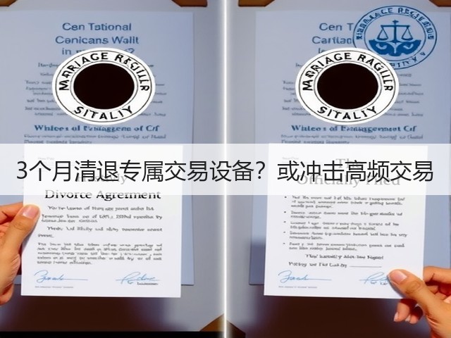 3个月清退专属交易设备?或冲击高频交易(图3) 3个月清退专属交易设备?或冲击高频交易(图3)