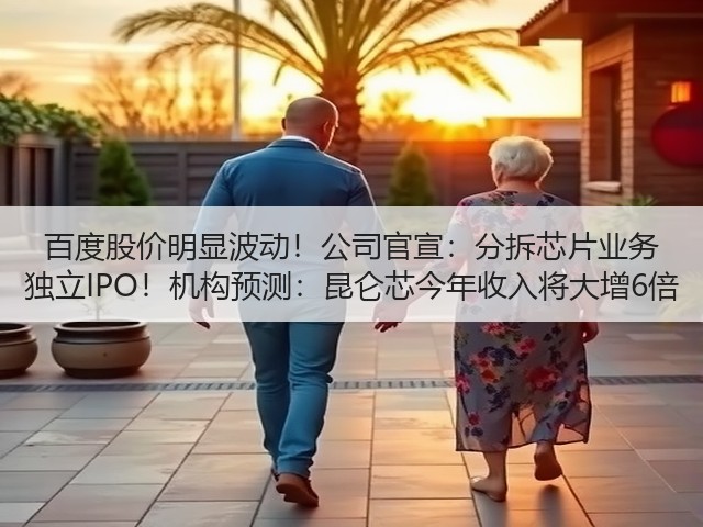百度股价明显波动!公司官宣:分拆芯片业务 独立IPO!机构预测:昆仑芯今年收入将大增6倍(图3) 百度股价明显波动!公司官宣:分拆芯片业务 独立IPO!机构预测:昆仑芯今年收入将大增6倍(图3)