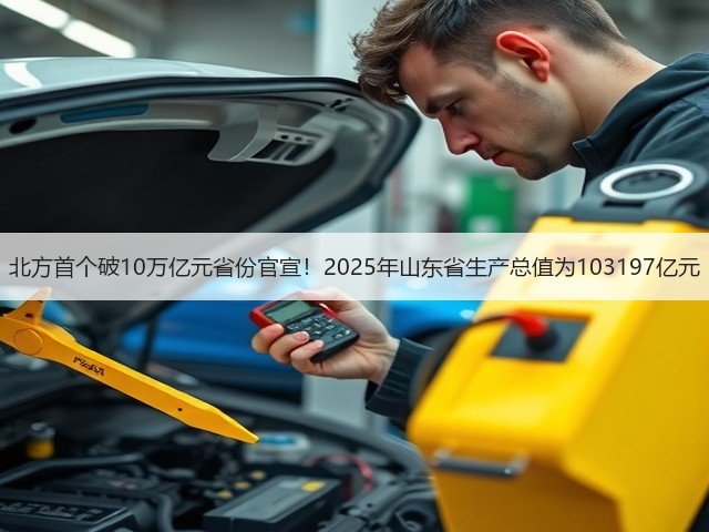 北方首个破10万亿元省份官宣！2025年山东省生产总值为103197亿元(图3)