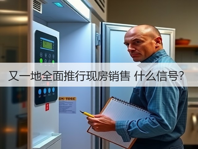 又一地全面推行现房销售 什么信号?(图1) 又一地全面推行现房销售 什么信号?(图1)